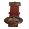 2 Antique Sundial Compass with Brown Leather Wristband  Real Leather Navigational Tool for Hiking & Survival view 1