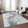 Addison Rugs Chantille ACN1527 Teal 8' x 10' Indoor/Outdoor, Machine Washable, Easy Clean, Non Shedding, Bedroom, Living Room, Dining Room, Kitchen, Patio Rug view 1