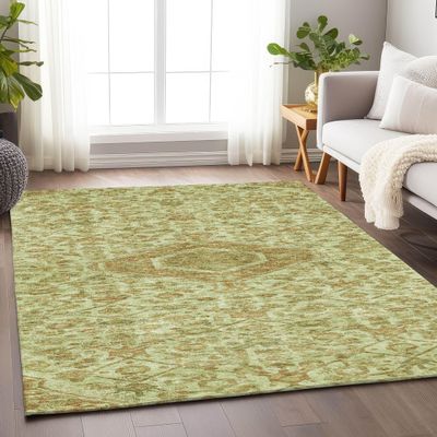 Addison Rugs Chantille ACN1225 Sage 10' x 14' Indoor/Outdoor, Machine Washable, Easy Clean, Non Shedding, Bedroom, Living Room, Dining Room, Kitchen, Patio Rug