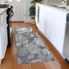 Addison Rugs Chantille ACN1562 Gray 2'3" x 7'6" Indoor/Outdoor, Machine Washable, Easy Clean, Non Shedding, Bedroom, Living Room, Dining Room, Kitchen, Patio Rug view 1