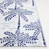 SAFAVIEH Washable Rug Malibu Collection - 5' x 8', Ivory & Navy, Slip Resistant & Easy Cleaning, Ideal for Living Room, Bedroom, Home Office, Nursery, Kids Playroom, Dining Space (MBU828A) view 2