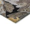 Addison Rugs Chantille ACN1481 Black 8' x 8' Indoor/Outdoor, Machine Washable, Easy Clean, Non Shedding, Bedroom, Living Room, Dining Room, Kitchen, Patio Round Rug view 4