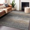 Addison Rugs Chantille ACN1270 Pewter 8' x 10' Indoor/Outdoor, Machine Washable, Easy Clean, Non Shedding, Bedroom, Living Room, Dining Room, Kitchen, Patio Rug view 1