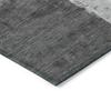 Addison Rugs Chantille ACN1334 Gray 8' x 8' Indoor/Outdoor, Machine Washable, Easy Clean, Non Shedding, Bedroom, Living Room, Dining Room, Kitchen, Patio Round Rug view 4
