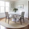 Addison Rugs Chantille ACN1253 Coral 8' x 8' Indoor/Outdoor, Machine Washable, Easy Clean, Non Shedding, Bedroom, Living Room, Dining Room, Kitchen, Patio Round Rug view 1