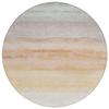 Addison Rugs Chantille ACN1253 Coral 8' x 8' Indoor/Outdoor, Machine Washable, Easy Clean, Non Shedding, Bedroom, Living Room, Dining Room, Kitchen, Patio Round Rug view 3