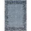 Addison Rugs Chantille ACN1230 Blue 8' x 10' Indoor/Outdoor, Machine Washable, Easy Clean, Non Shedding, Bedroom, Living Room, Dining Room, Kitchen, Patio Rug view 3