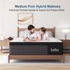 Duchessz Euro Top Mattress Medium Firm for Motion Isolation view 2