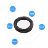 Black PVC Plastic Coating 304 Stainless Steel Flexible Steel Wire Rope Clothesline Waterproof and Rustproof(1.2mmX50M) view 2