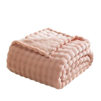 Extra Large Soft Throw Blanket, 3D Bubble Decorative Cozy Fuzzy Flannel Blanket, Winter Versatile Cozy Lightweight Flannel Blanket, Flannel Bed Blanket All Season Use