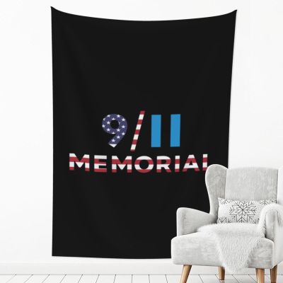 We Will Never Forget 911 Memorial Wall Tapestry For Bedroom Home Dorm Decor Large Tapestries 90" X 60"