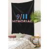 We Will Never Forget 911 Memorial Wall Tapestry For Bedroom Home Dorm Decor Large Tapestries 90" X 60" view 3