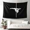 NUSDB Pole Dancing Wall Tapestry For Bedroom Home Dorm Decor Large Tapestries 60" X 90" view 2