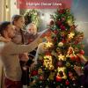 suddus Christmas Window Lights Decoration,Tree,Jingle Bell&Deer Warm White view 3