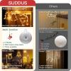 suddus Christmas Window Lights Decoration,Tree,Jingle Bell&Deer Warm White view 4