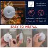 suddus Christmas Window Lights Decoration, Tree,Jingle Bell&Deer Multicolor view 4
