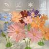 Yuthsona Giant Artificial Daisy Flowers Wedding Decorations for Reception Waterproof Artificial Flowers Elegant Floral Display Huge Party Decor for Birthday Wedding Arrangements Banquet Background view 3