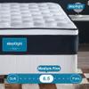 Sleptight King Mattress, 12 Inches Pillow Top Hybrid Mattress in a Bag, Memory Foam Pocket Spring for Medium Firm Support view 4
