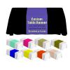 AEKSCOH Personalized Table Runner with Business Logo 24x72inch Custom Trade Show Runner for 6Ft Table,Table Banner 13x72inch for Party Wedding Tradeshow Events Style13 view 1