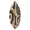 Ball Python Art - Cubism Snake Painting Wildlife Pattern Throw Pillow view 2