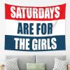 BYOBLU Saturdays are for The Girls Wall Tapestry For Bedroom Home Dorm Decor Large Tapestries 80" X 60" view 1