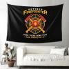 BYOBLU Retired Firefighter Been There Done That and Proud of It Wall Tapestry For Bedroom Home Dorm Decor Large Tapestries 90" X 60" view 2