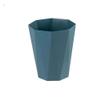 Compost bin Kitchen/Garbage Simple Trash can for Home Living Room, Bathroom, Kitchen Without lid, Large Creative Bedroom Office Paper Basket Toilet Step Trash can(Blue,Small) view 1