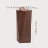 Compost bin Kitchen/Garbage Large Wooden Kitchen Trash Can, Straight Throw Trash Can, Waste Paper Basket for Home Kitchen Office Step Trash can(Light Brown) view 2