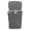 Laundry Hamper, Large Laundry Basket Double Compartment Design Clothes Hamper, Laundry Bag with Handles, Lid and Detachable Bag, Clothes Bin for Bathroom, Laundry, College (S view 1