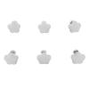 Locadence 16pcs Duvet Clips, Detachable Duvet Duvet Pin, Star Shaped Duvet Button Fasteners, Firm Fixing Slip Prevention Bed Sheet Clip Pin Fasteners for Curtain Blanket Cushion (Grey) view 1