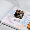Personalized Guest Book | Elegant 14 Color Hardcover Custom Guestbook for Wedding Reception | 60 Blank Sheets for Signing - Gray Color view 4