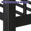 TIHWOALL Latest Upgrade & Stronger Steel Queen Over Queen Bunk Bed, Heavy Duty Thickened More Rust-Proof Metal Bunk Queen Bed with Enhanced Legs & Slats (Easier Assembly) view 4