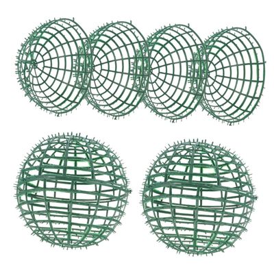 HOOTNEE 4pcs Artificial Plant Ball Frames Grass Ball Support Cage for Outdoor Garden Supply