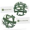 HOOTNEE 4pcs Artificial Plant Ball Frames Grass Ball Support Cage for Outdoor Garden Supply view 2