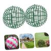 HOOTNEE 4pcs Artificial Plant Ball Frames Grass Ball Support Cage for Outdoor Garden Supply view 3
