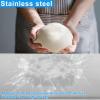 US Stainless Steel Cutting Board Smooth Stainless Steel Chopping Board Nonslip Stainless Steel Baking Board with Folding Edge Safe Stainless Steel Pastry Board for Cutting Vegetables Fruits view 4