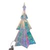 Kurt Adler 15 Inch Battery Operated 100L Clear White LED Iridescent Tree view 2
