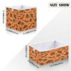 Bolaz Pumpkin Bats Closet Organizers Storage Cubes Storage Bins Shelf Baskets Containers for Home Room Office,Square view 3