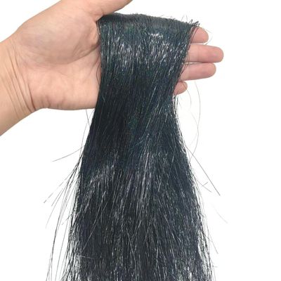 Lmlliang 2000 Strands Black Icicles Tinsel Icicles Tinsel Tree Christmas Decorations,for Christmas Tree and Party Decorations