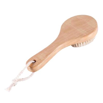 Vegetable Brush, 7.87x3.15 Inch Wood Potato Scrubber with Long Ergonomic Handle Fruit Scrub Brush Carrot Brush Cleaning Veggie Brush Wooden Dish Brush for Kitchen Cleaning Food Vegetable Kitchenware