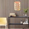12"x16" Aluminum Sign, 7 Rules of Life Sign, Inspiring Positive Quotes Room Decor for Living Room Bedroom Classroom view 3