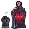 Veesper Halloween Tombstones Outdoor, Light-Up Scary Halloween Gravestones with Red Eyes Raising Skull, Creepy Voice Sound-Activated Spooky Halloween Decorations for Haunted House Decor view 2