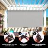 [Enmpnornb] Roller Shade Hardware coolaroo Replacement Parts Bungee Cords with Balls (Browm, 1 Set Bracket) view 4