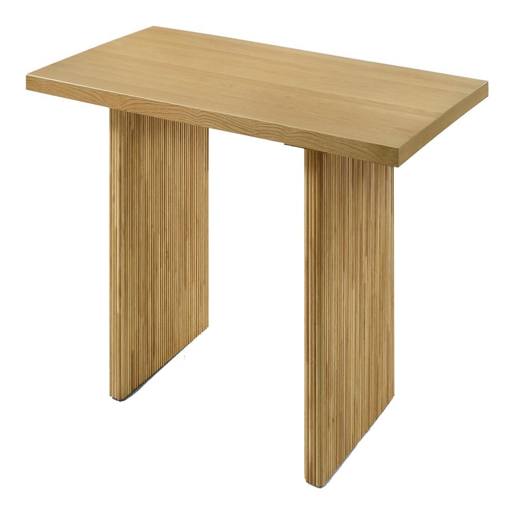 Acme Einar Contemporary Wood Rectangular Dining Table in Natural