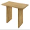Acme Einar Contemporary Wood Rectangular Dining Table in Natural view 1