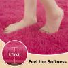 Mugorn 6x9 Rugs for Living Room, Large Fluffy Area Rugs for Bedroom, Soft Carpet Shag Kids Room Rug, Non-Slip Fuzzy Rugs Indoor (Hot Pink, 6ft x 9ft) view 3