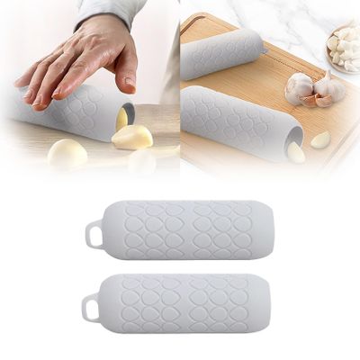 2024 Silicone Garlic Peeler,Garlic Skin Remover Roller Tube,Easy Quick to Peeled Garlic Cloves Roller Tube,Useful Garlic Peeling Kitchen Tool (2PC)