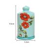 SABALON Toothpick Box Toothpick Holder Ceramic Hand-Painted Toothpick Jar Home Restaurant Toothpick Box Cotton Swab Storage Box Multi-Purpose Storage Jar Toothpick Dispenser(D) view 2