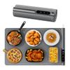 Newise Warming Mat for Food - Graphene Rapid Heating Food Warming Mat for Countertop, Portable Electric Warming Tray for Parties with 6 Temperature Levels, Practical Gifts for Mom Wife, Gray view 1
