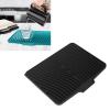 Silicone Dish Drying Mat, Self Draining Heat Pad with Strong Grip for Countertop Dishes, Fruits, Vegetables (Black) view 4